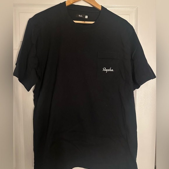Rapha Men's Classic Black Tee - Picture 1 of 2
